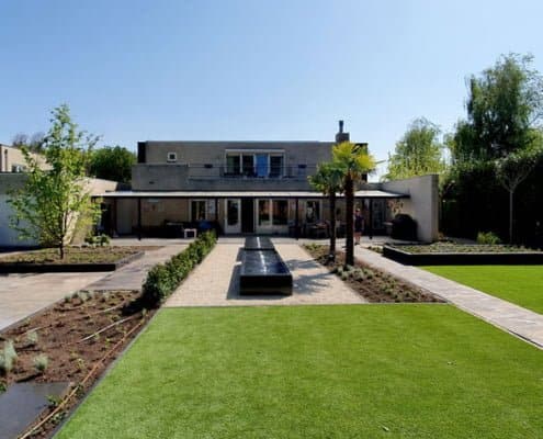 Grote achtertuin renovatie Tilburg