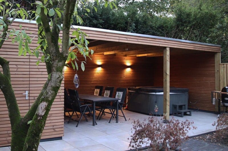Verlichting in de tuin of overkapping Rosmalen