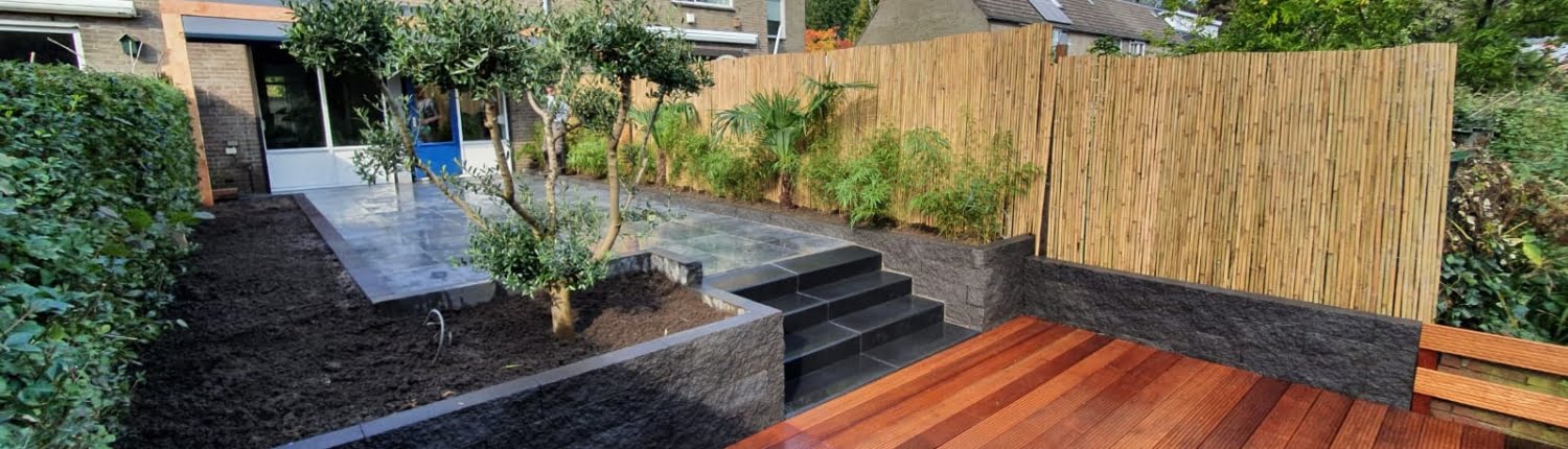 Tuinrenovatie Oosterse tuin Den Bosch