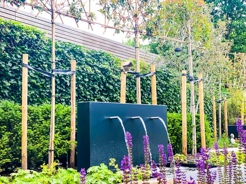Waterval, leibomen, beplanting