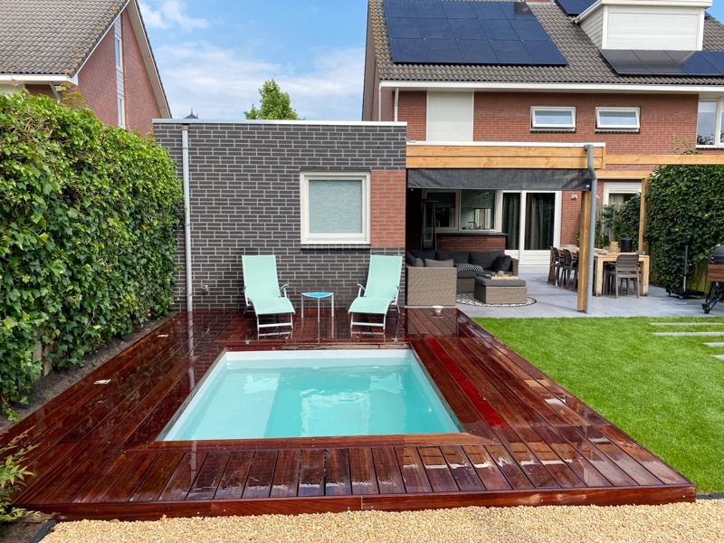 plunge pool aanleg