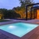 tuinaanleg met plunge pool in empel