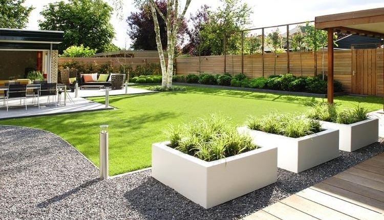 tuin met kunstgras regio Vught