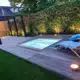 Tuinaanleg in Empel plungepool met zoutelektrolyse methode