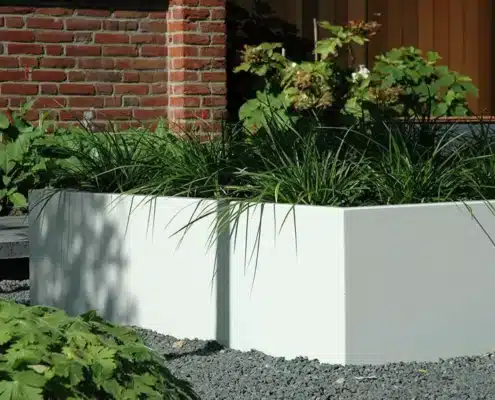 nieuwbouwtuin in Grootte Wielen aanleggen
