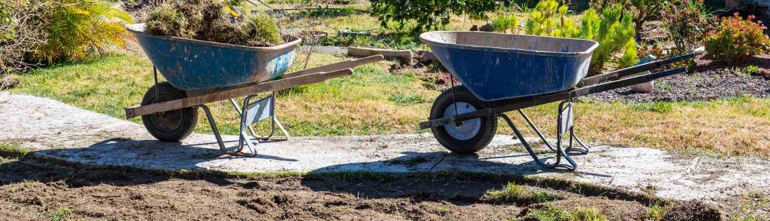 Grondwerk grote tuinverbouwing- waar moet u allemaal op letten