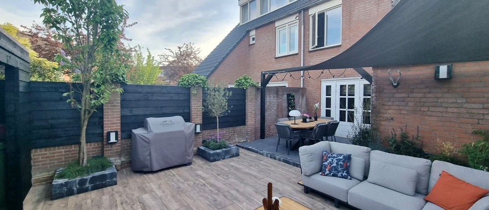 Houtlook tegels Den Bosch