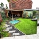 Van Hout Tuinprojecten realiseert compacte tuin met plunge pool en eetbare beplanting in Den Bosch