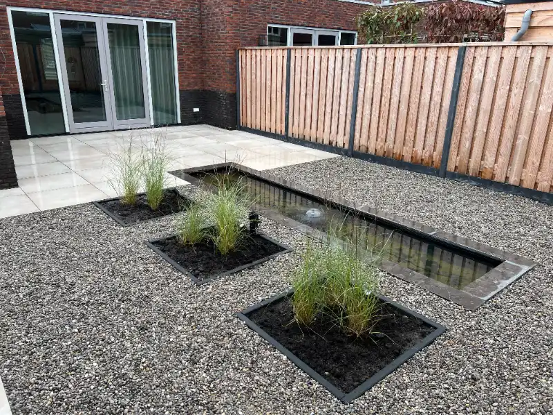 tuinrenovatie oss met plungepool