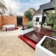 flagstone ibiza style tuinrenovatie grindpad