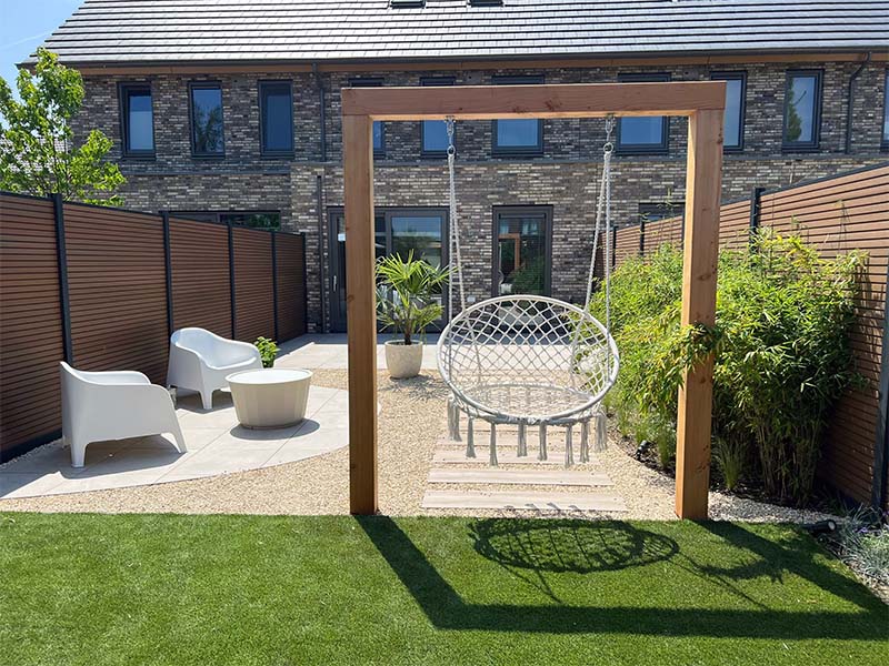 speelse nieuwbouwtuin aanleggen