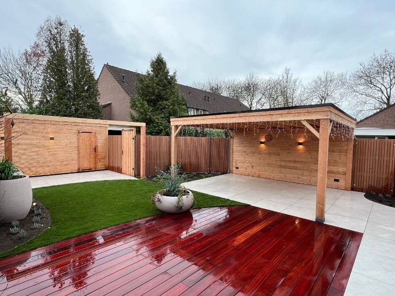 overzicht-tuin-gezin-rosmalen-allergie-timothee Van Hout Tuinprojecten realiseert volledige tuinrenovatie in Rosmalen